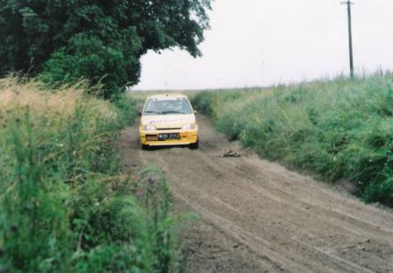 Jacek Sikora i Marek Kaczmarek - Fiat Cinquecento Sporting.